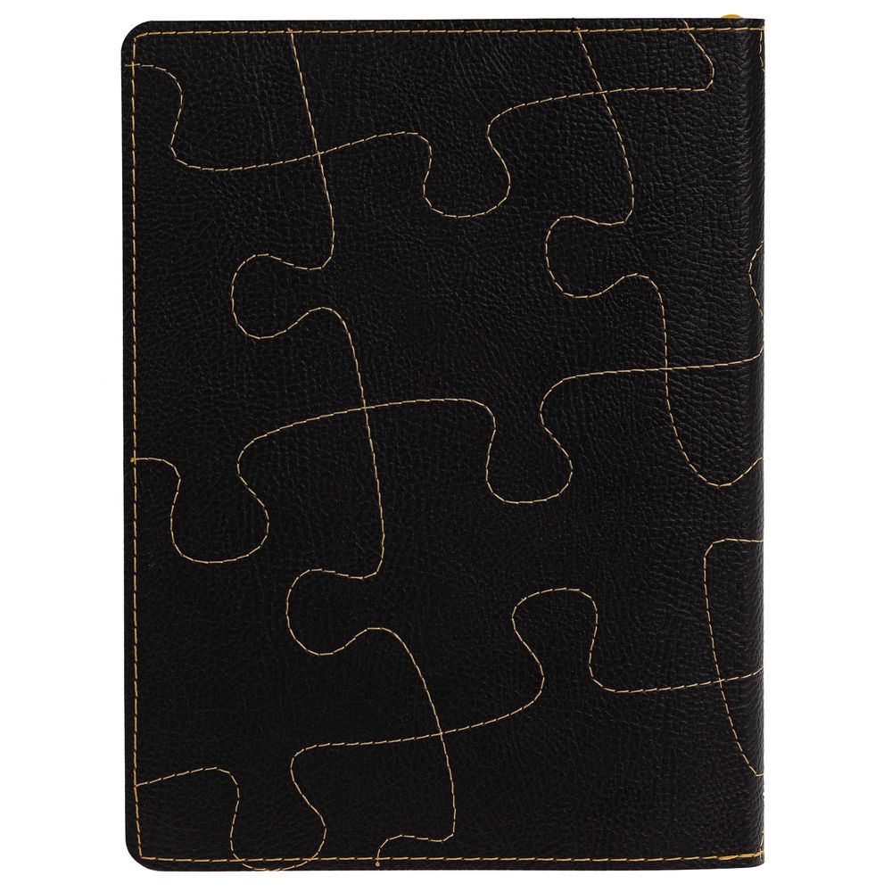 Ежедневник «Управление персоналом», недатированный, черно-желтый / Миниатюра WWW (1000)