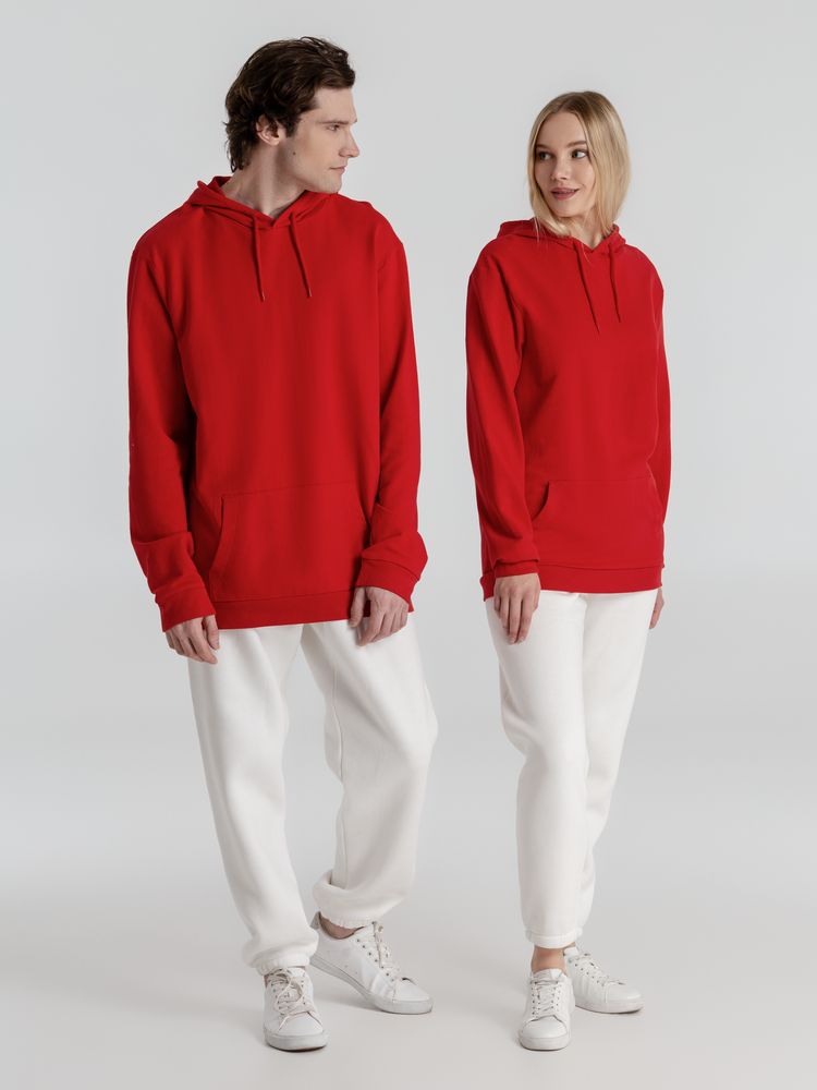 Толстовка с капюшоном унисекс Hoodie, красная / Миниатюра WWW (1000)