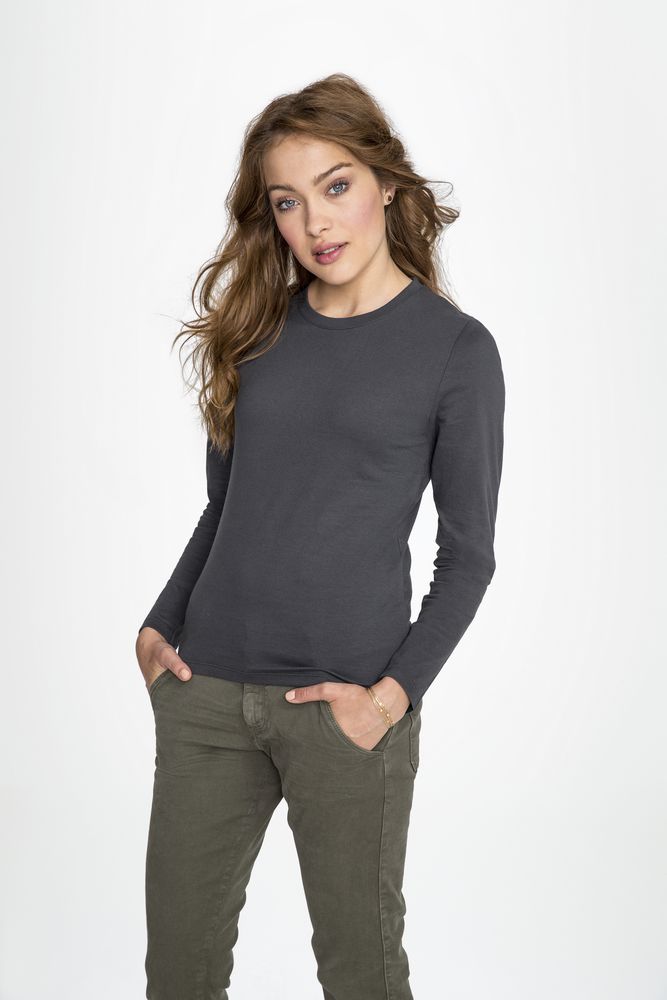 Футболка с длинным рукавом Imperial LSL Women, белая / Миниатюра WWW (1000)