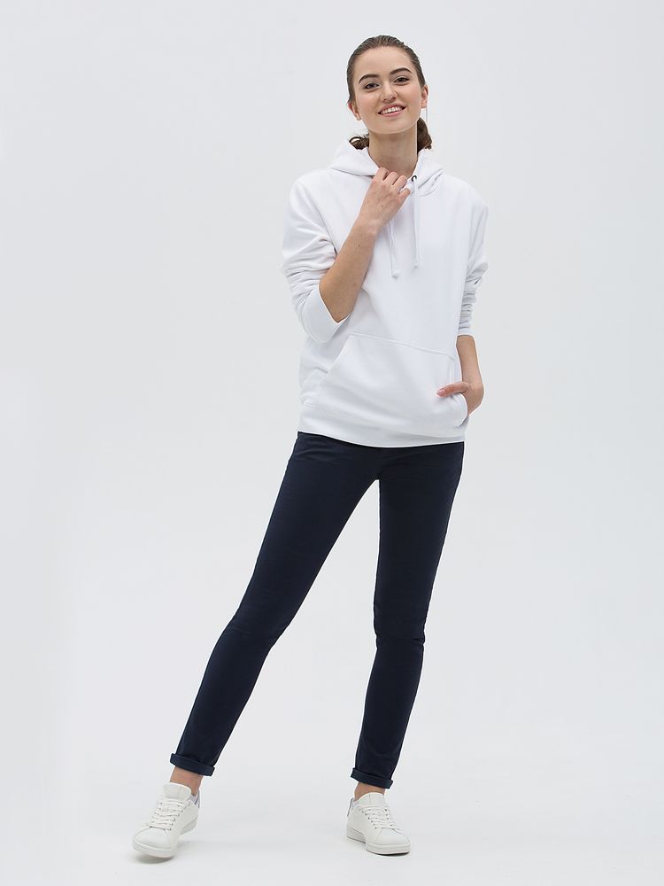 Толстовка унисекс Spencer, черный меланж / Миниатюра WWW (1000)