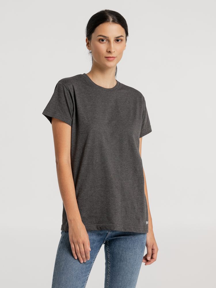 Футболка унисекс Firm Wear, черный меланж / Миниатюра WWW (1000)