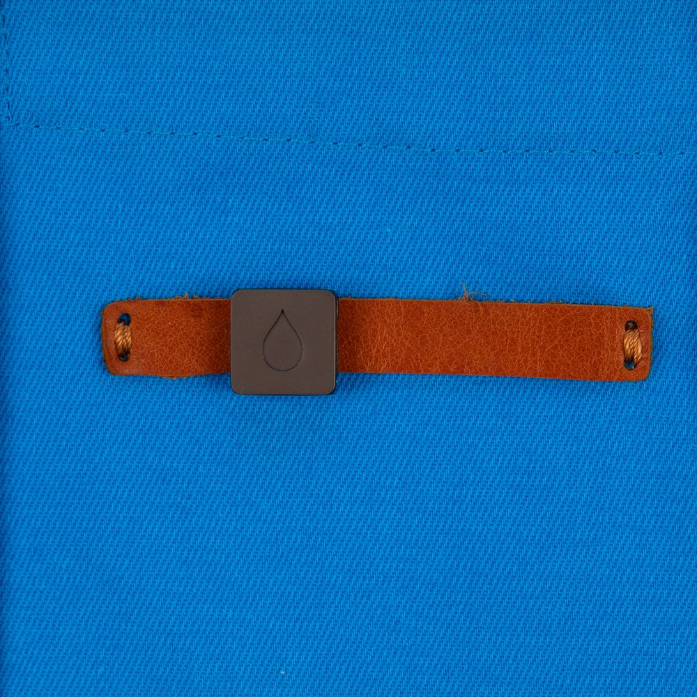 Лейбл кожаный Gimel, S, горчичный / Миниатюра WWW (1000)