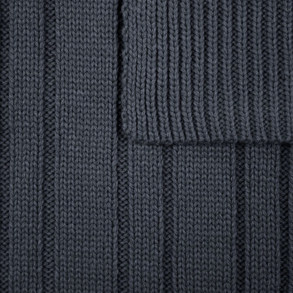 Шарф Knit Beat, серый (графит) / Миниатюра WWW (1000)