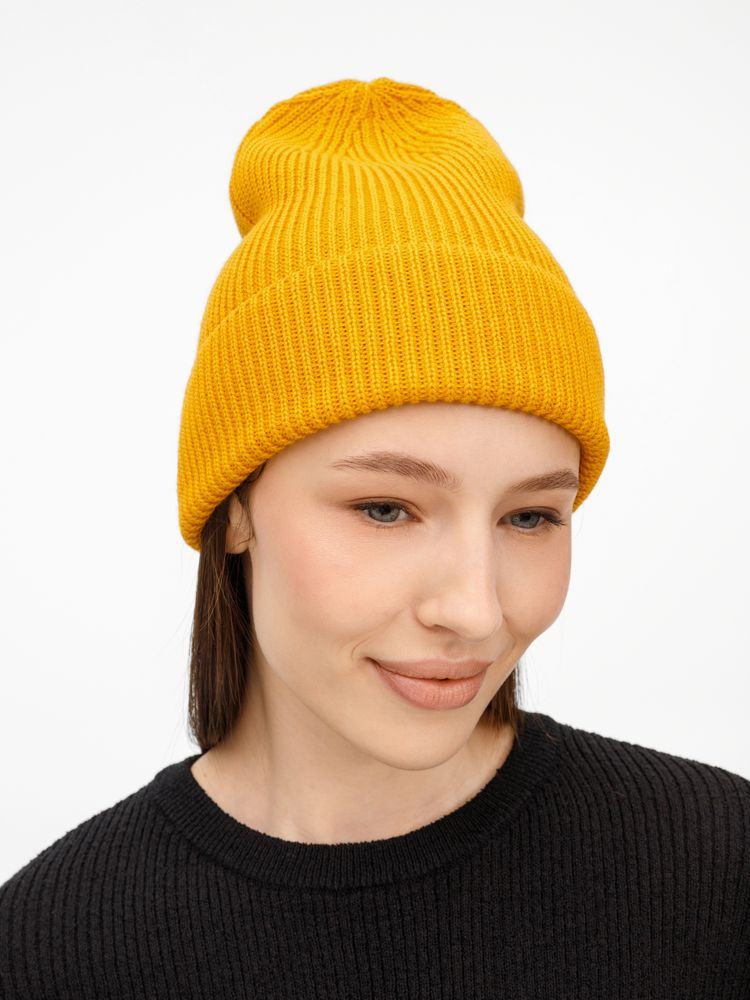 Шапка Nobilis Mono, желтая (медовая) / Миниатюра WWW (1000)