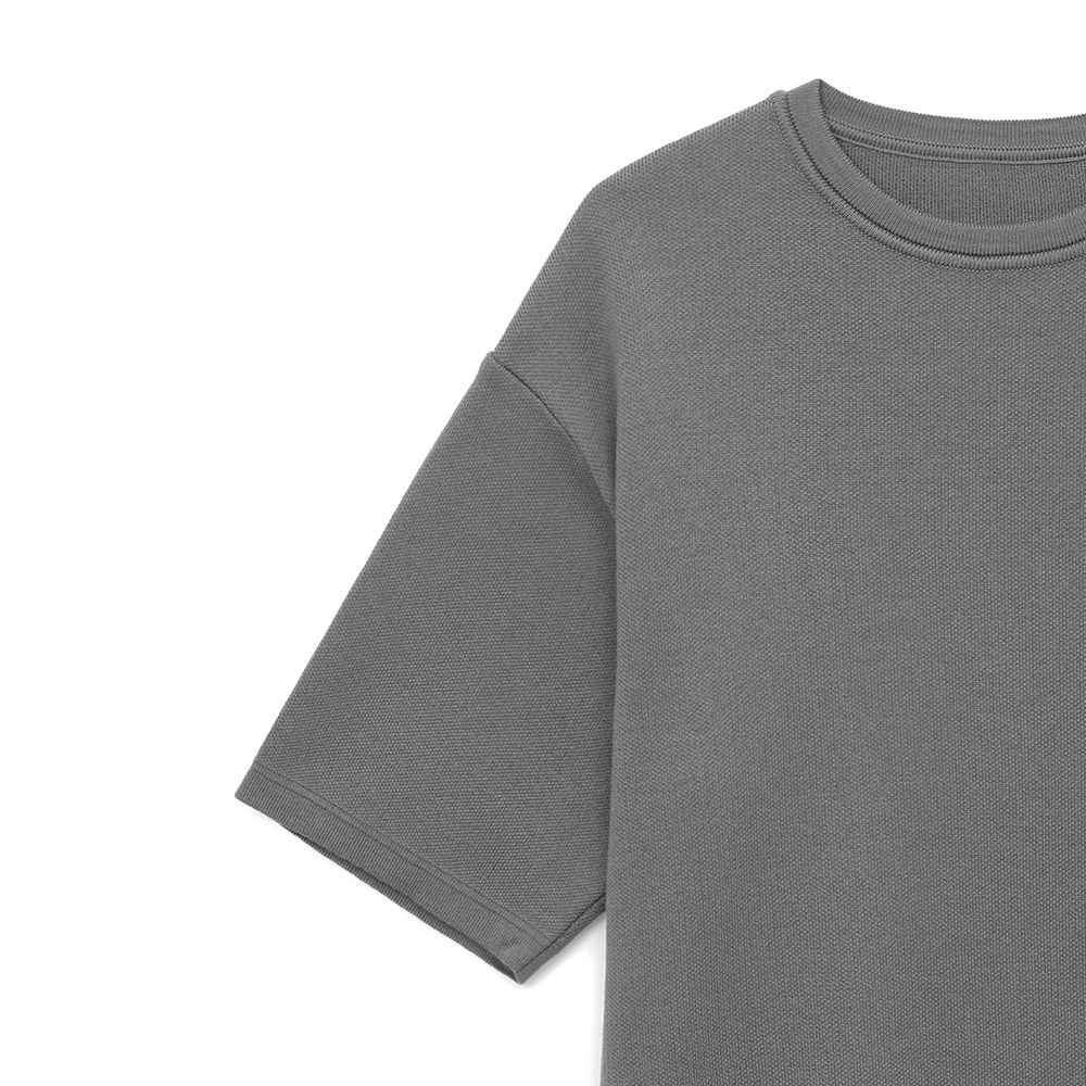 Джемпер с коротким рукавом Siluetti Volumica, серый / Миниатюра WWW (1000)