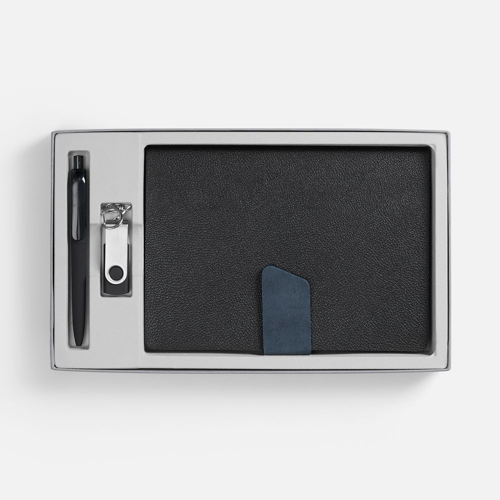 Набор Boom Memory, черный с синим / Миниатюра WWW (1000)