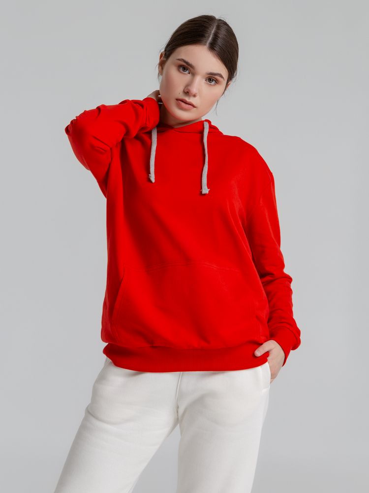 Толстовка с капюшоном Unit Kirenga, красная / Миниатюра WWW (1000)