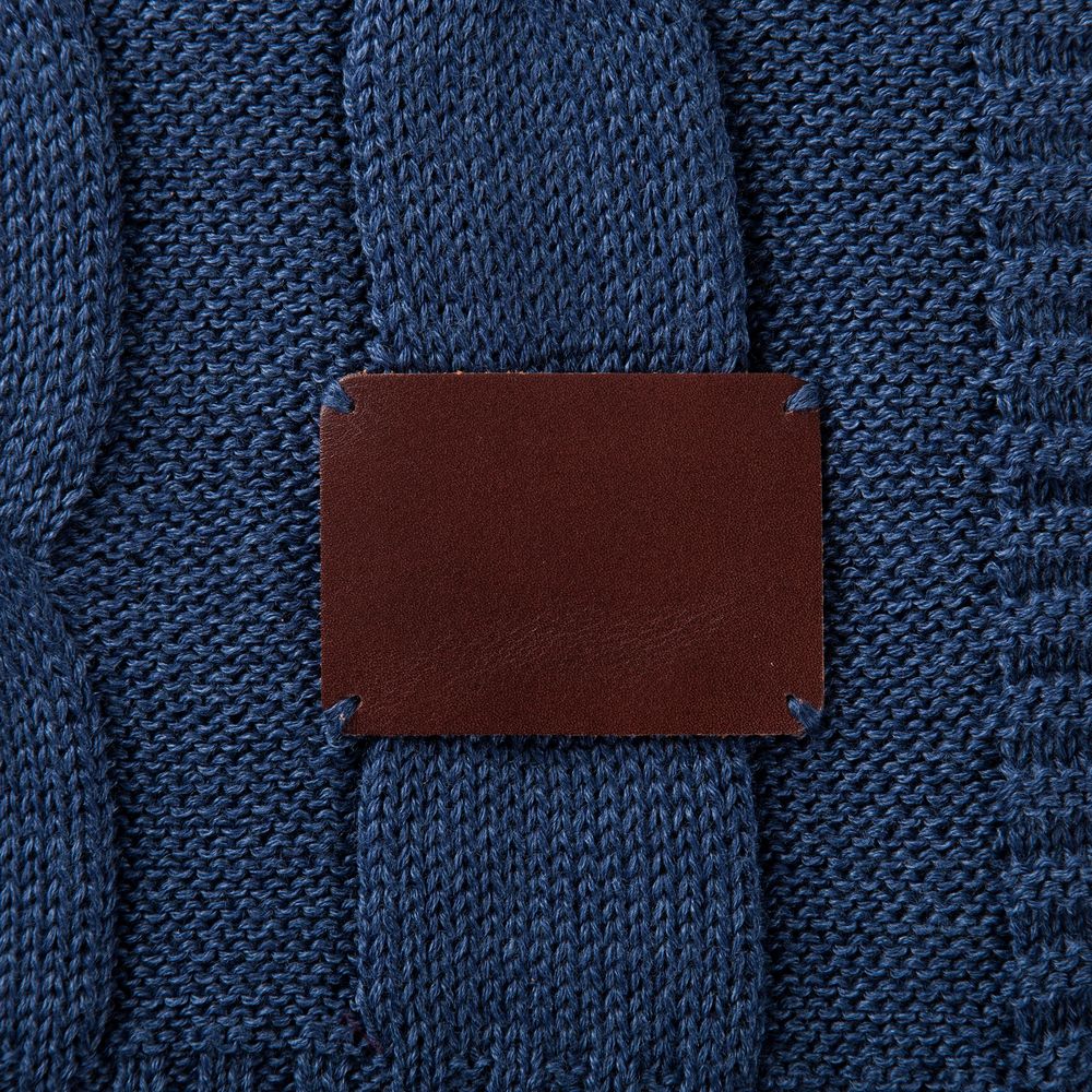 Плед Stille, синий меланж / Миниатюра WWW (1000)