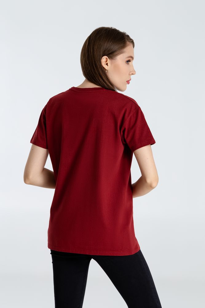 Футболка A God is High, гранатово-красная / Миниатюра WWW (1000)