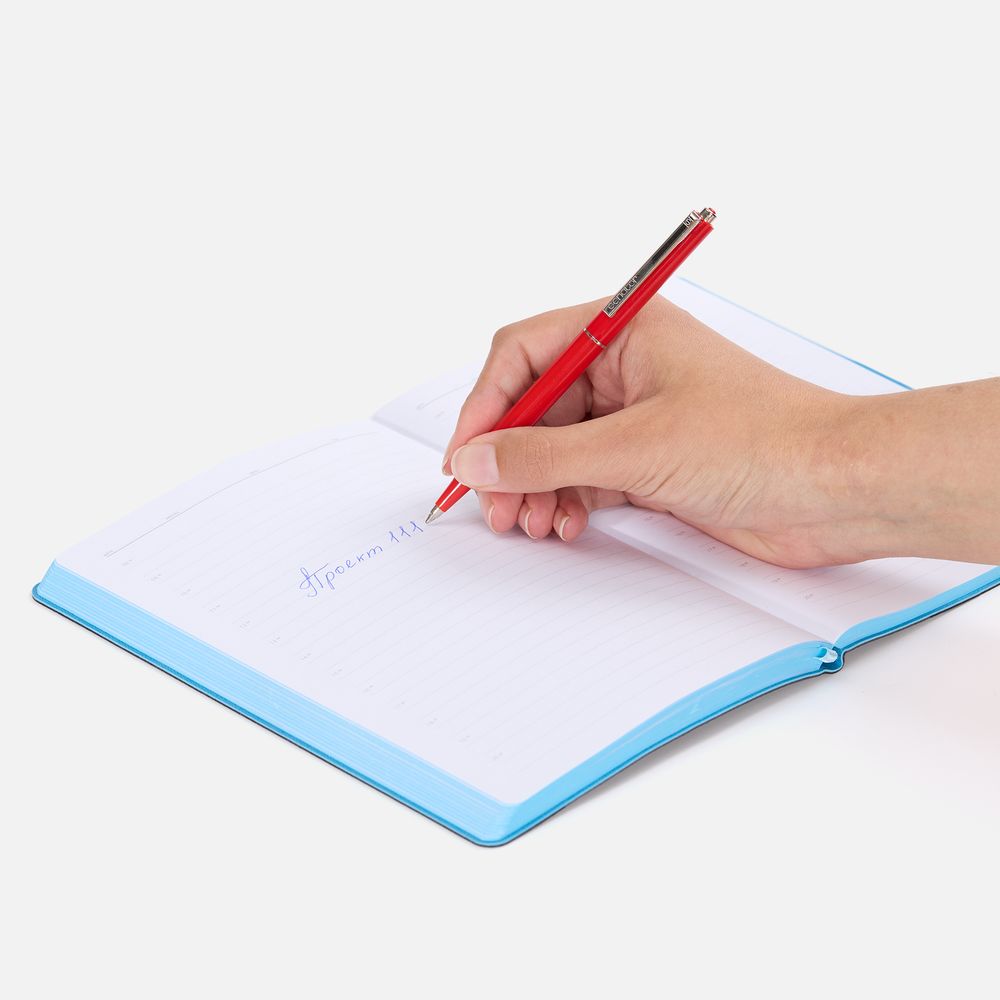 Ручка шариковая Senator Point ver.2, красная / Миниатюра WWW (1000)