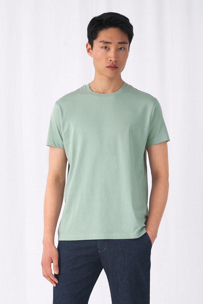 Футболка унисекс E150 Organic, серо-голубая / Миниатюра WWW (1000)