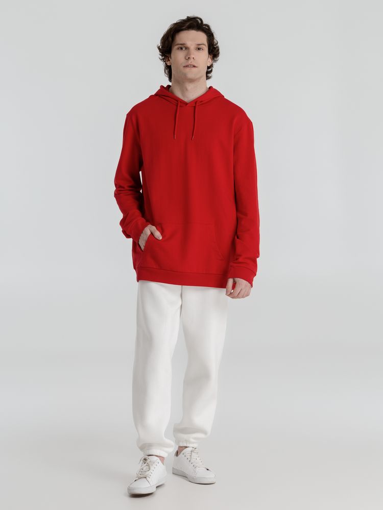 Толстовка с капюшоном унисекс Hoodie, красная / Миниатюра WWW (1000)