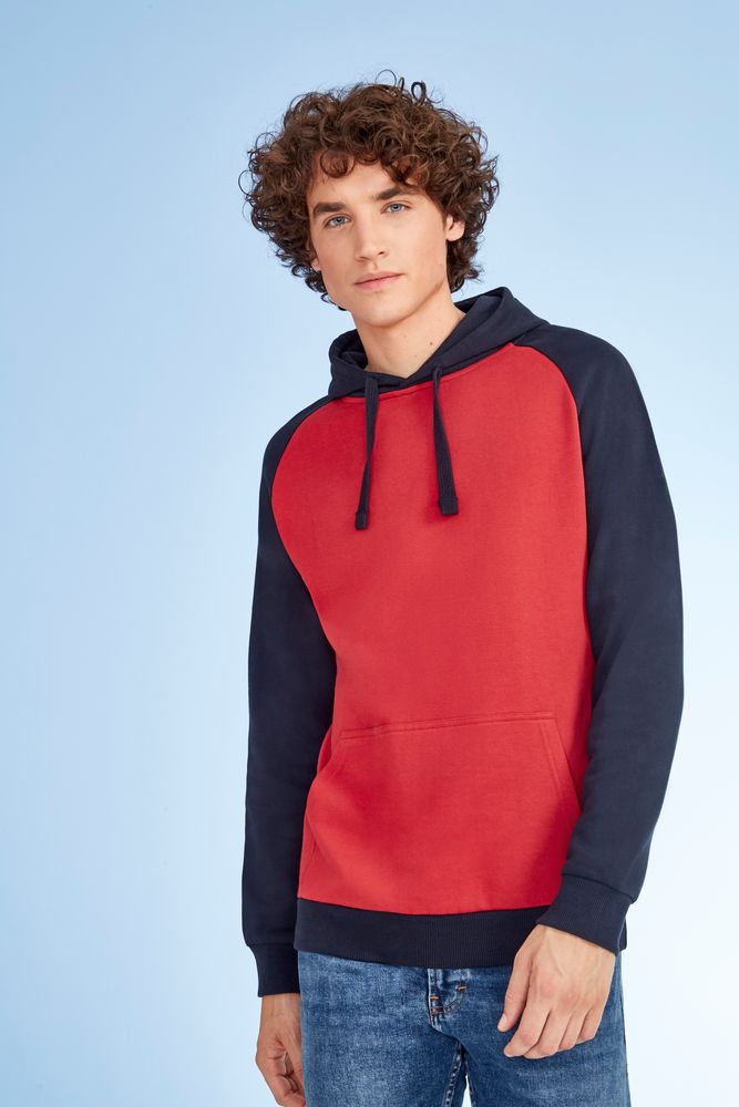 Толстовка унисекс Seattle, белая с темно-синим / Миниатюра WWW (1000)