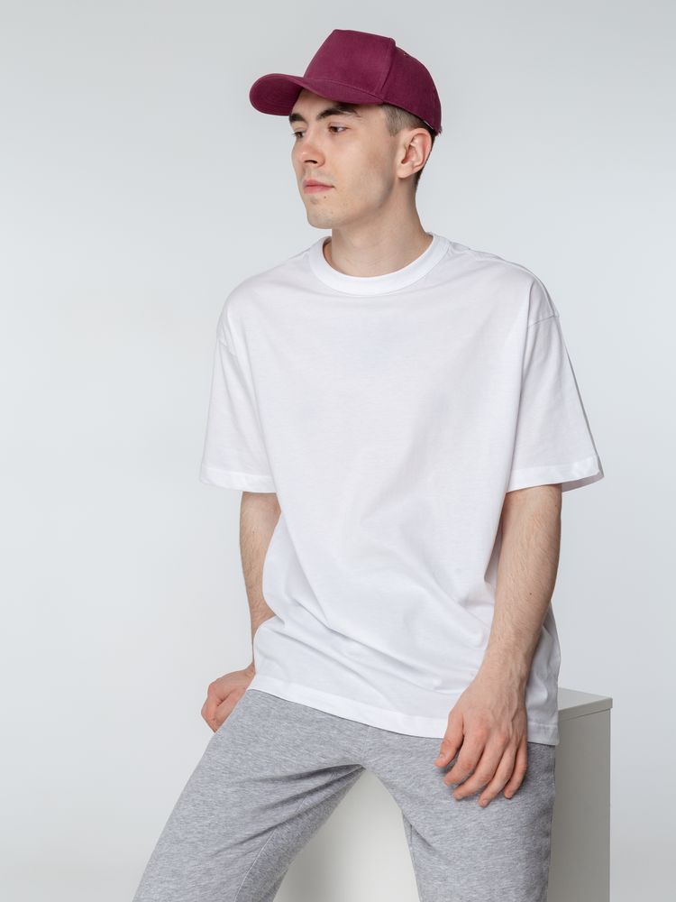 Футболка оверсайз мужская Boxy Men, белая / Миниатюра WWW (1000)