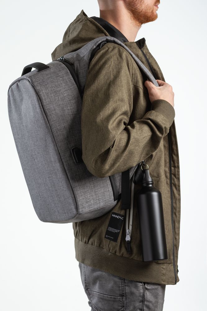 Бутылка для воды Al, черная / Миниатюра WWW (1000)