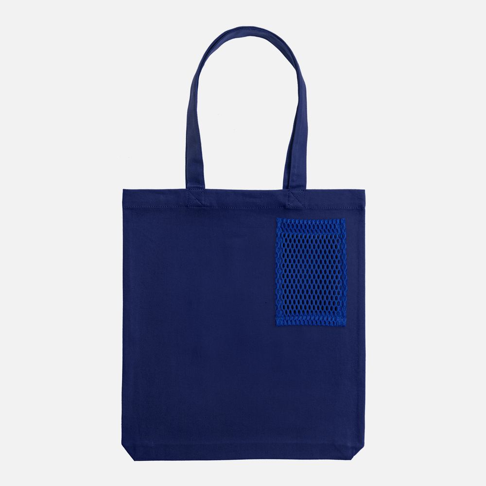 Холщовая сумка Avoska, темно-синяя (navy) / Миниатюра нанесения (1000)