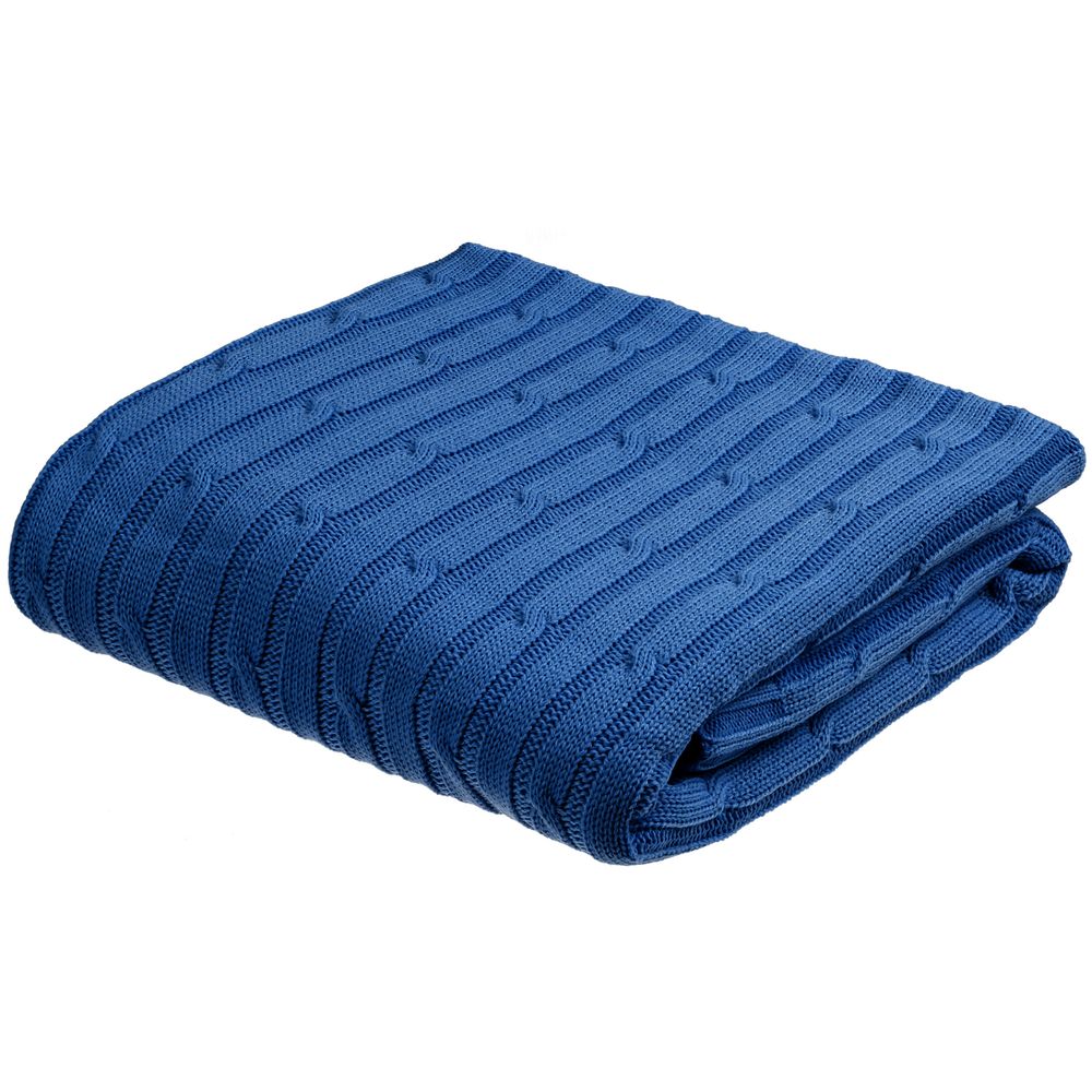 Плед Remit, ярко-синий (василек) / Миниатюра WWW (1000)