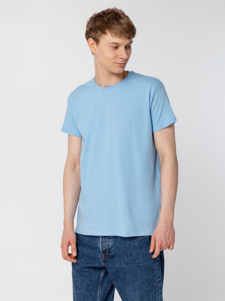 Футболка унисекс Regent 150, голубая / Миниатюра WWW (1000)