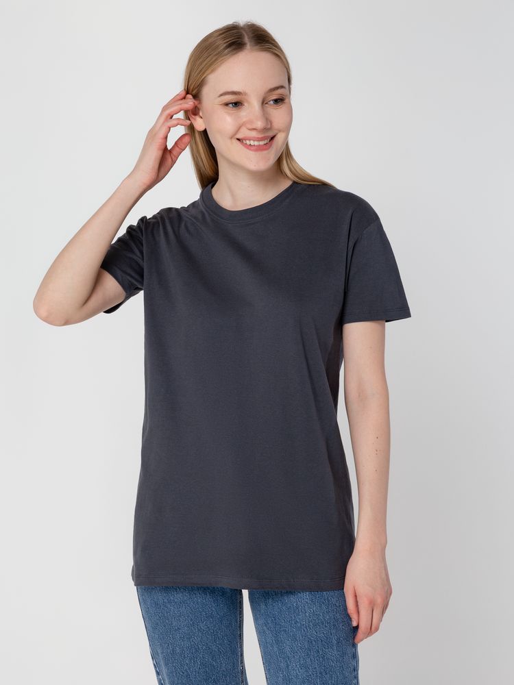 Футболка унисекс Regent 150, светло-серая / Миниатюра модельного (1000)