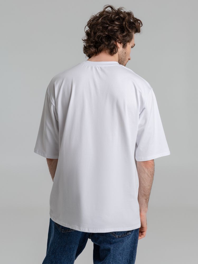 Футболка оверсайз Slope, белая / Миниатюра WWW (1000)