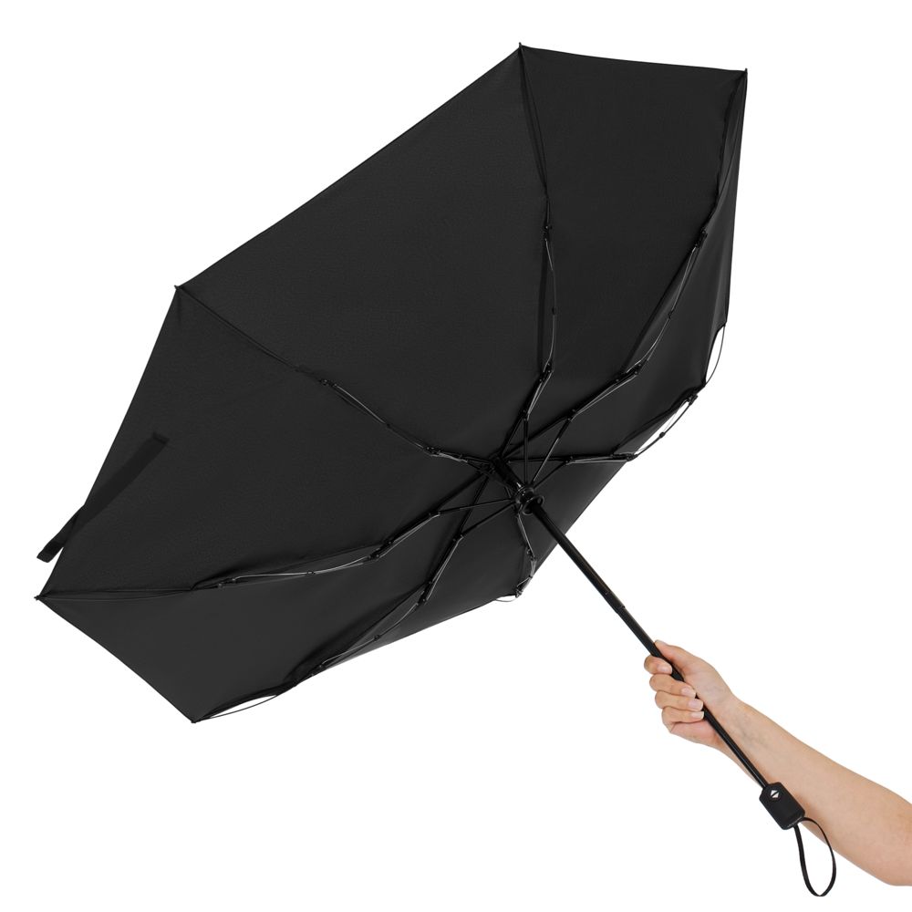 Зонт складной Zero Magic Large, черный / Миниатюра WWW (1000)