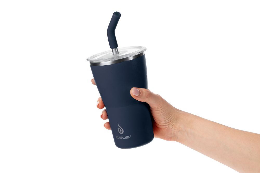 Термостакан Sapporo, темно-синий / Миниатюра WWW (1000)