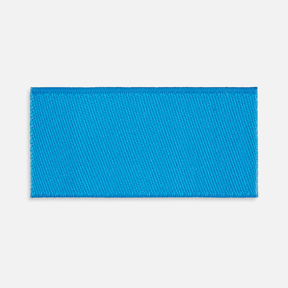 Лейбл тканевый Epsilon, XXS, голубой