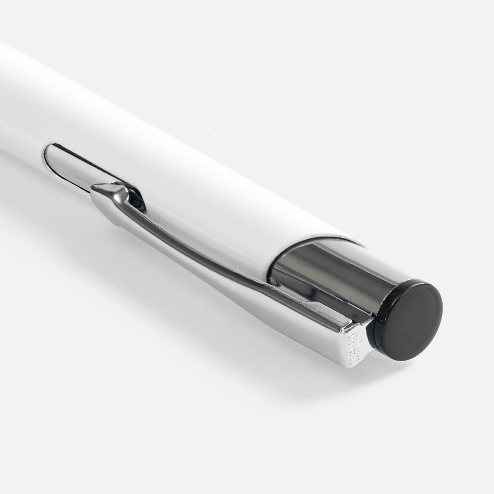 Ручка шариковая Keskus, белая / Миниатюра WWW (1000)