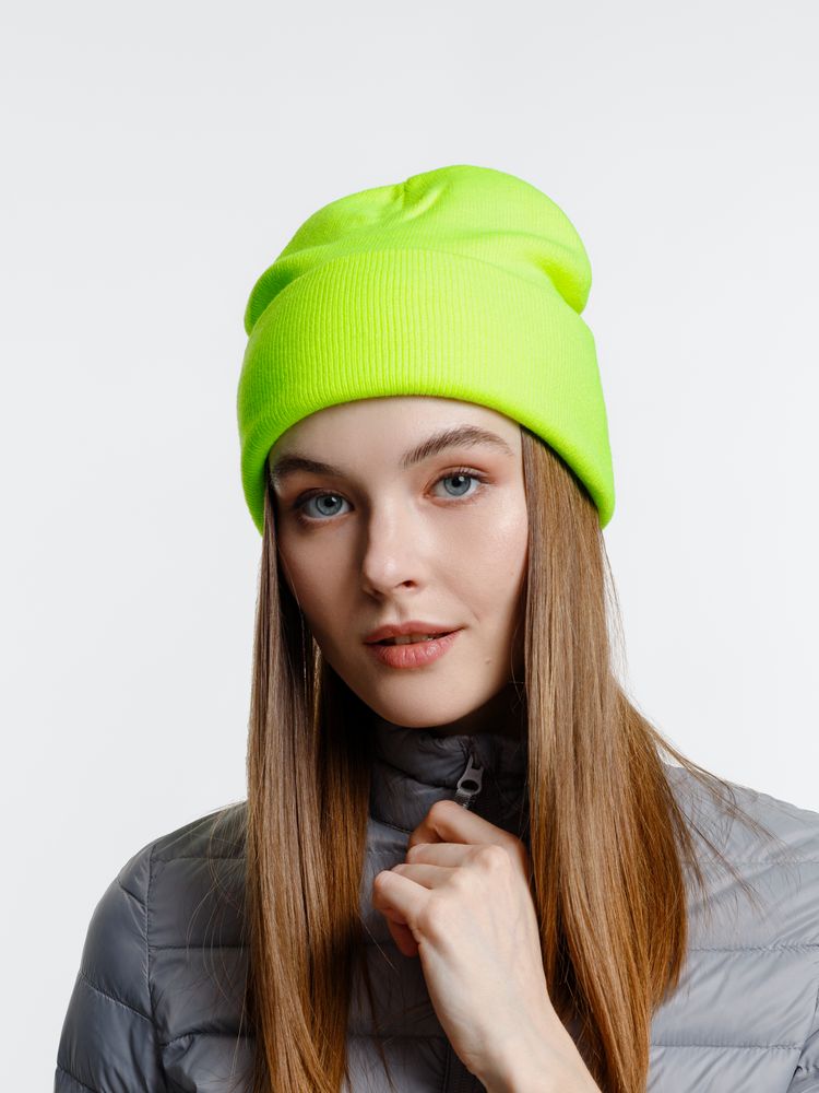 Шапка Urban Flow, салатовый неон / Миниатюра WWW (1000)
