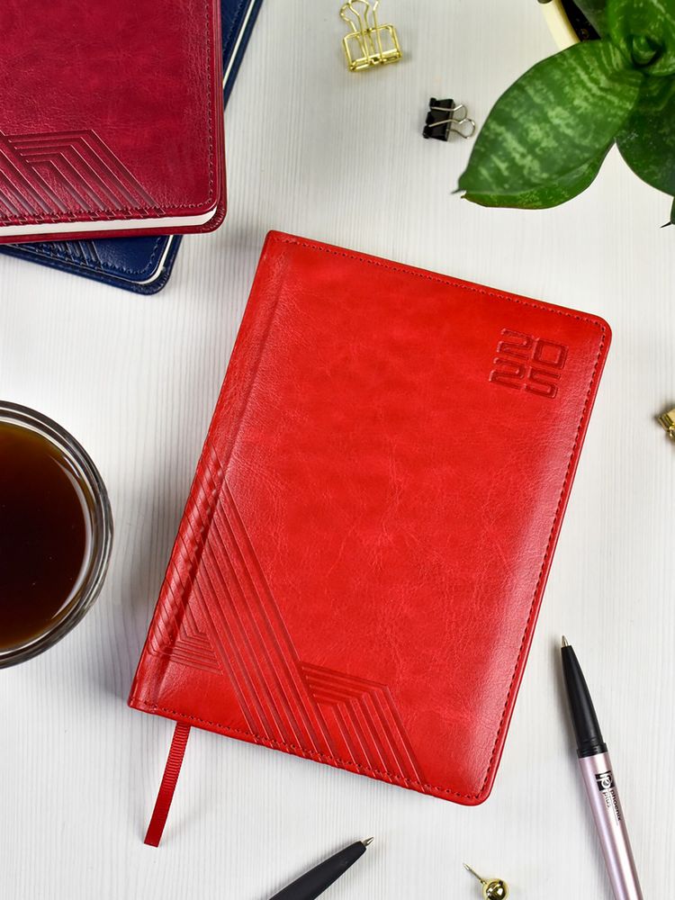 Ежедневник Faro Mini, датированный, красный / Миниатюра WWW (1000)