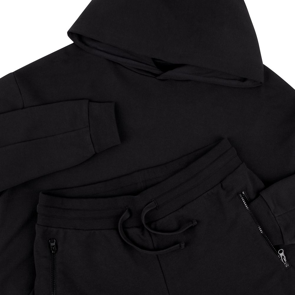 Худи оверсайз унисекс Kosmos, черное / Миниатюра WWW (1000)