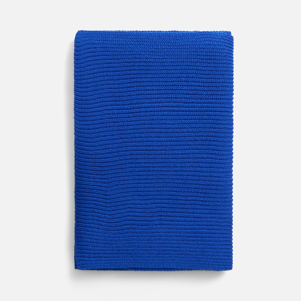 Шарф Nobilis Mono, синий (аква) / Миниатюра WWW (1000)