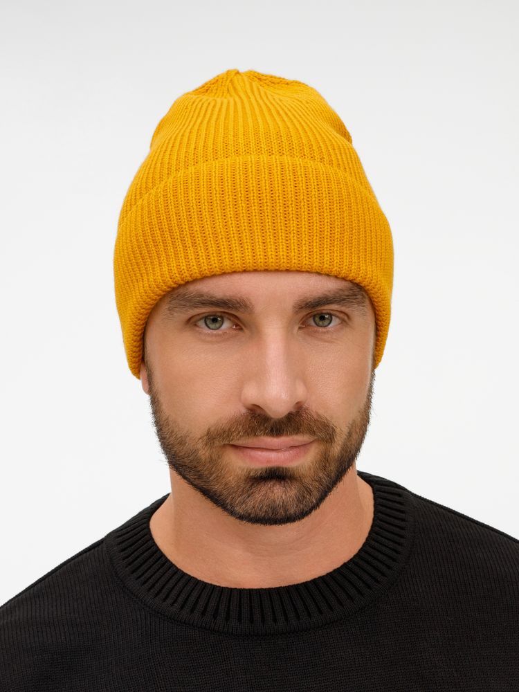 Шапка Nobilis Mono, желтая (медовая) / Миниатюра WWW (1000)