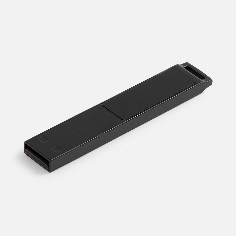 Флешка markBright Black с белой подсветкой, 32 Гб / Миниатюра WWW (1000)