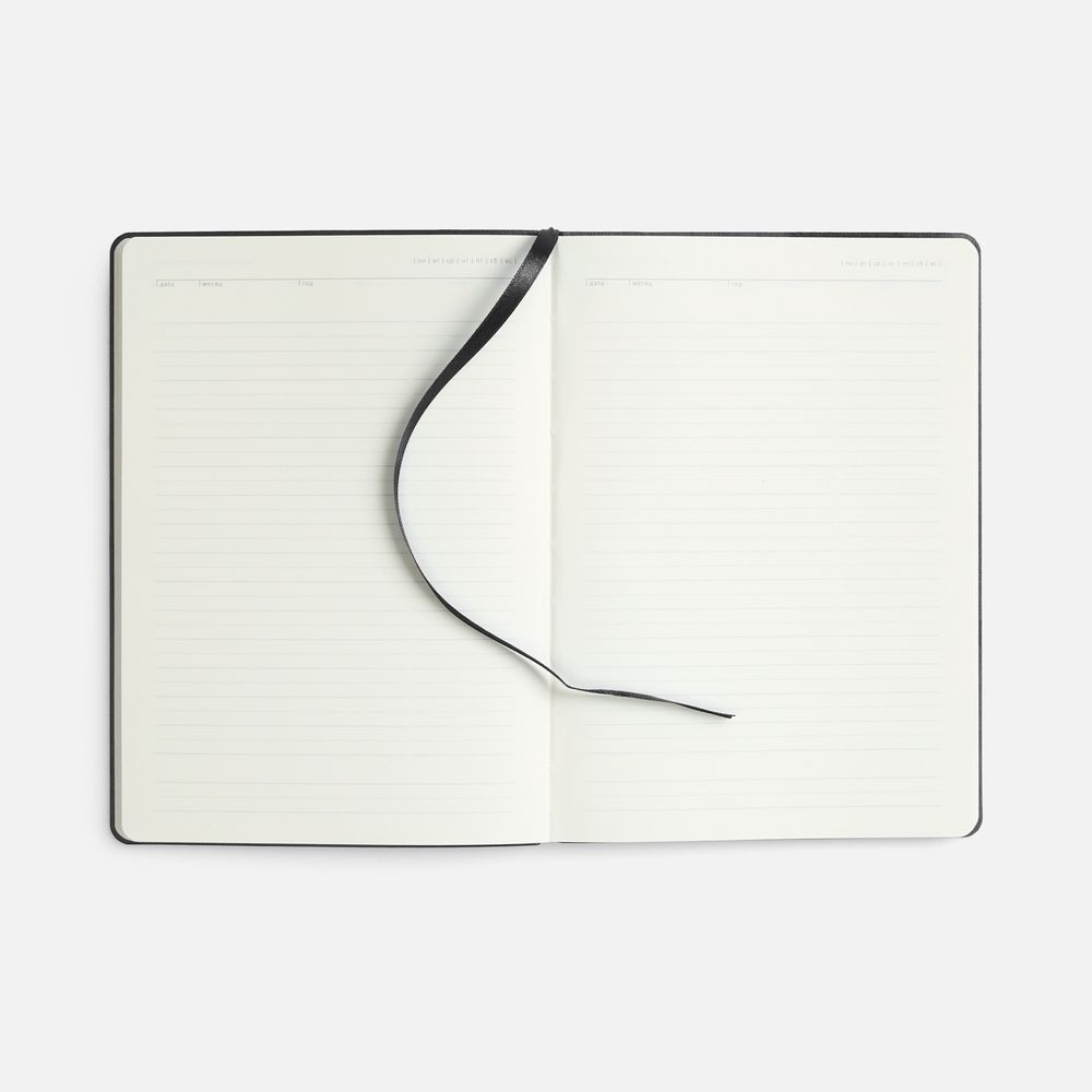 Ежедневник Vale New, недатированный, черный / Миниатюра WWW (1000)