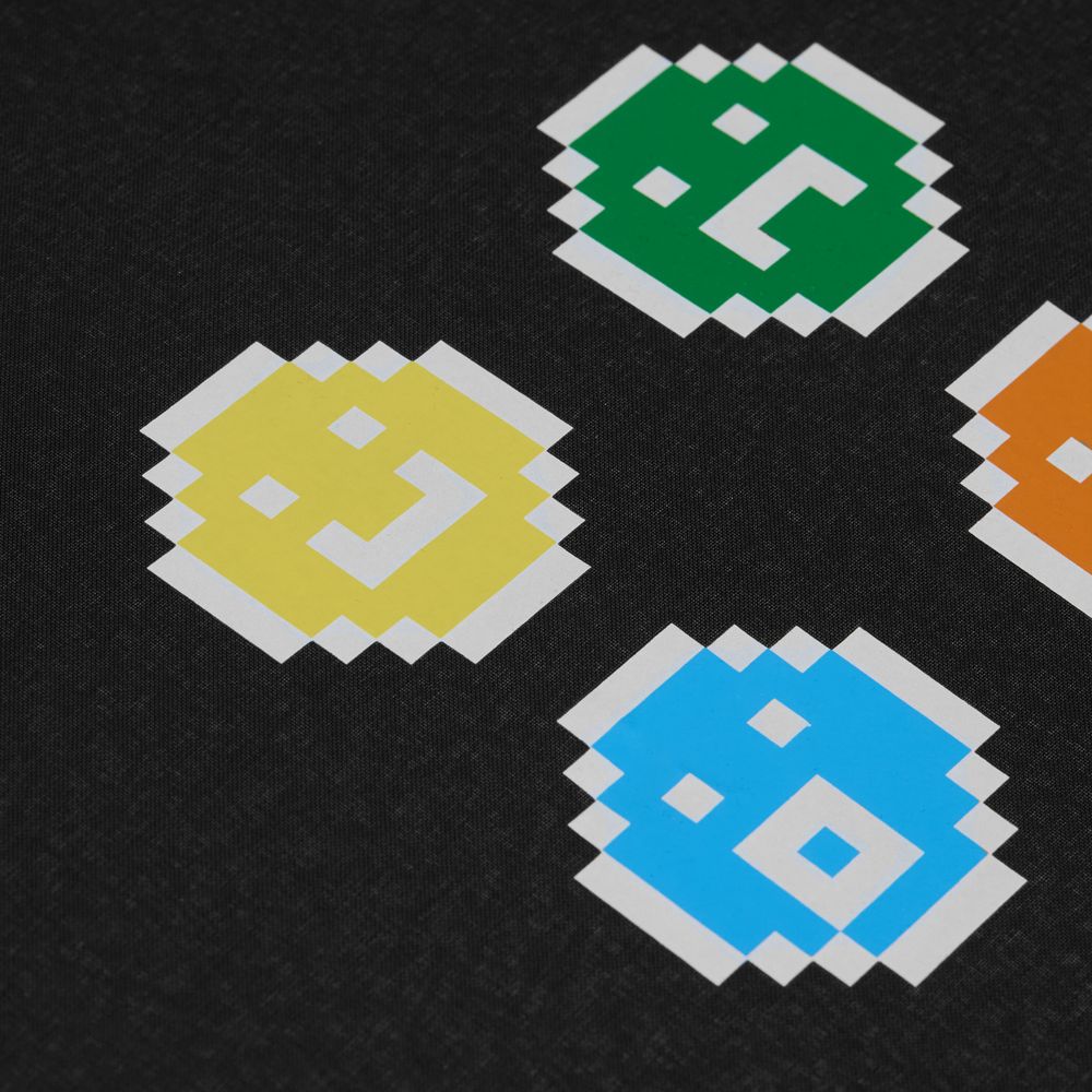 Зонт-трость Lui, черный / Миниатюра нанесения (1000)