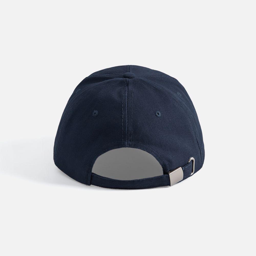 Бейсболка Buffalo, темно-синяя с неоново-оранжевым / Миниатюра WWW (1000)