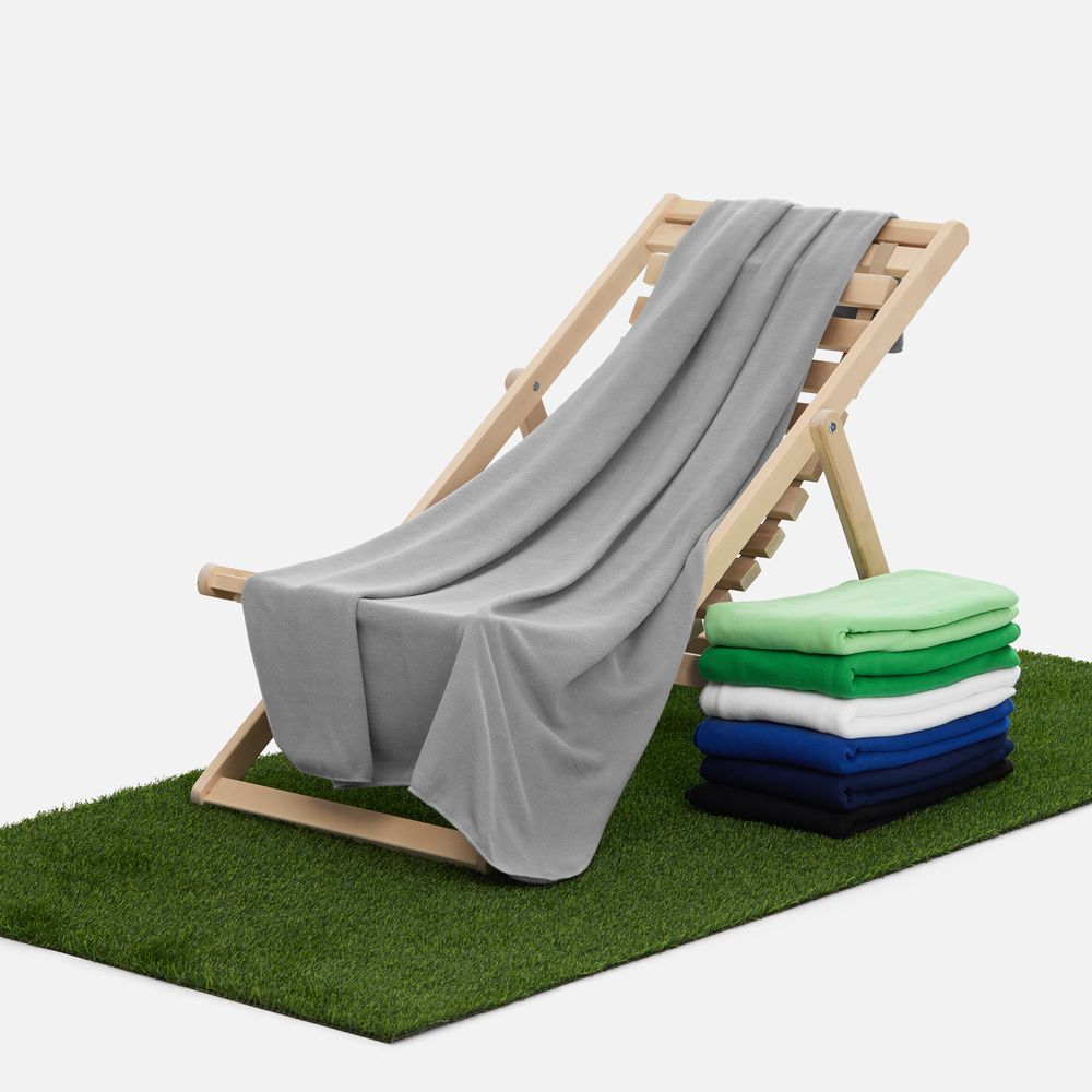 Флисовый плед Warm&Peace, серый / Миниатюра WWW (1000)