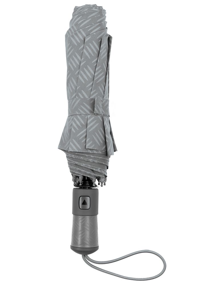 Зонт складной Hard Work, серый / Миниатюра WWW (1000)