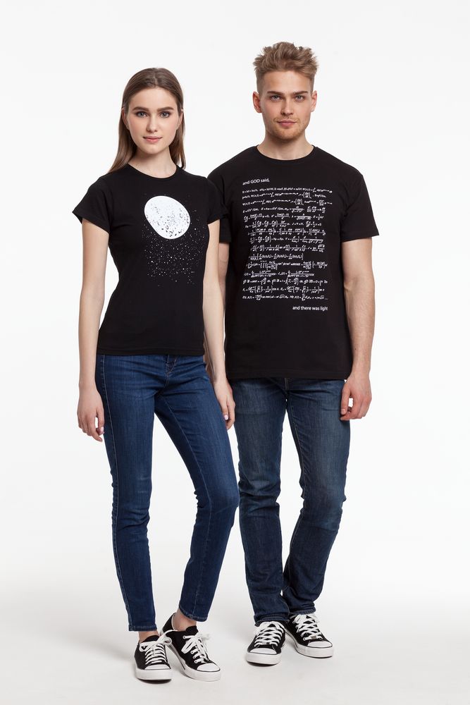 Футболка женская «Что вечно под Луной» с люминесцентным принтом / Миниатюра WWW (1000)