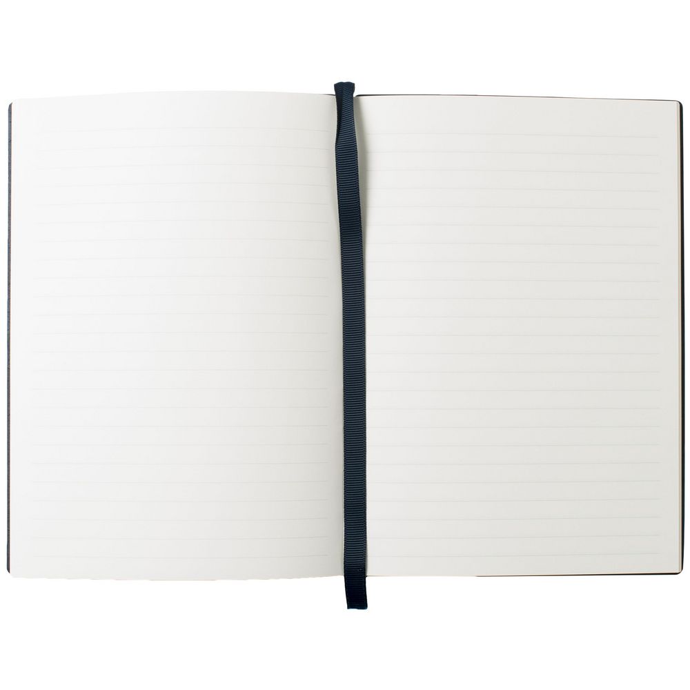 Блокнот Stripe Soft Mini, в линейку, темно-синий / Миниатюра WWW (1000)