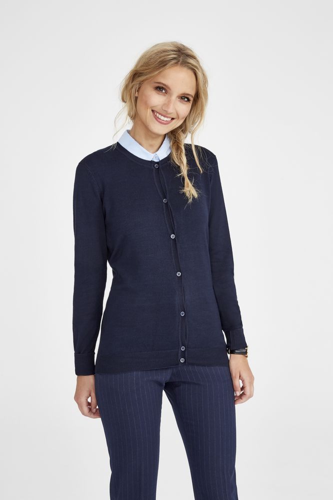 Кардиган женский Griffin, серый меланж / Миниатюра WWW (1000)