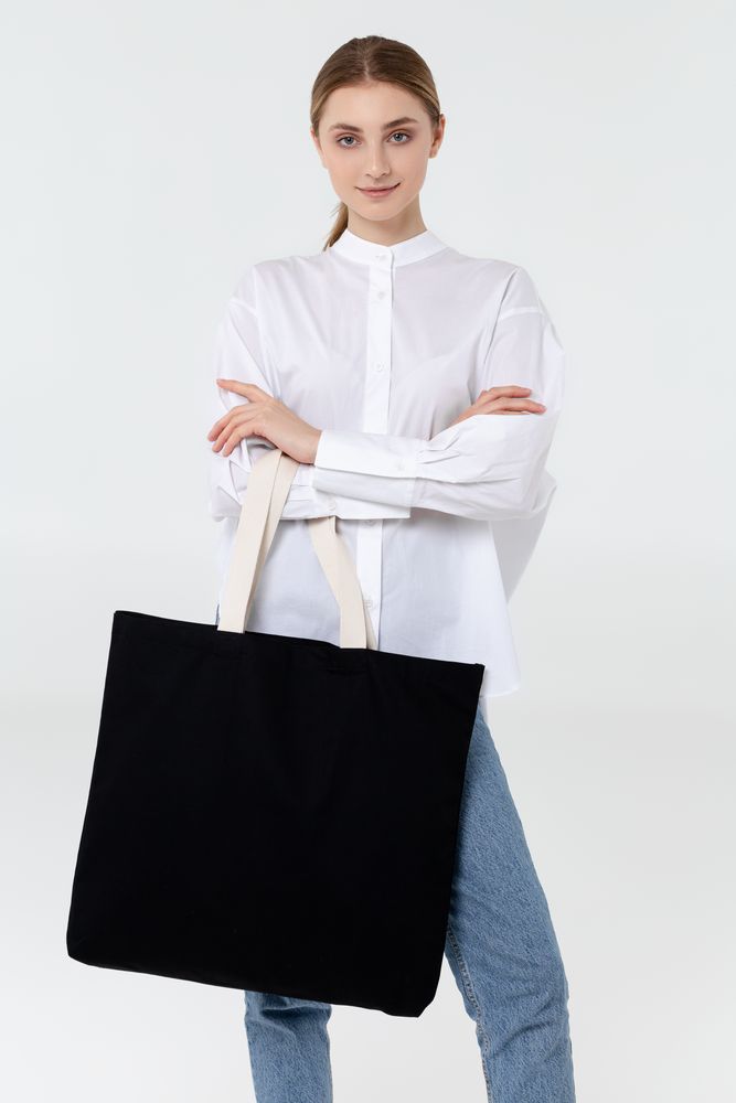 Холщовая сумка Shelty, черная / Миниатюра WWW (1000)