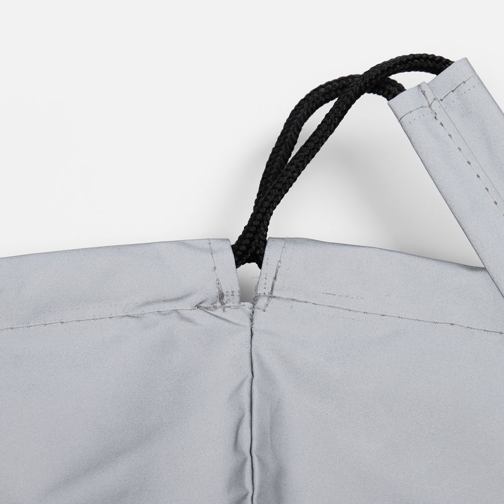 Детский рюкзак-мешок Manifest из светоотражающей ткани, серый / Миниатюра WWW (1000)