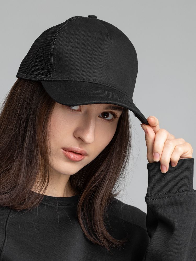 Бейсболка Boulder, черная / Миниатюра WWW (1000)