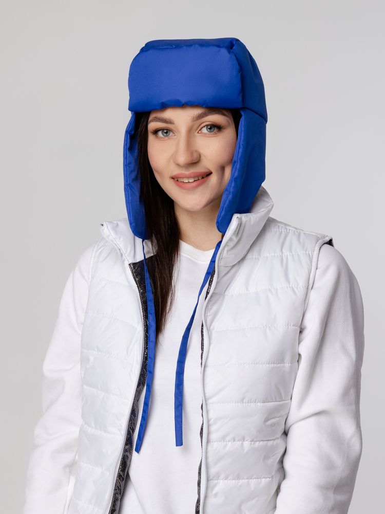 Шапка-ушанка Shelter, ярко-синяя / Миниатюра WWW (1000)