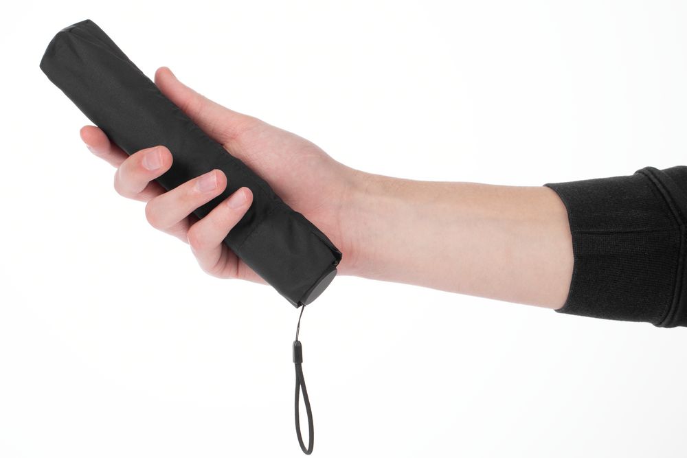 Зонт складной Luft Trek, черный / Миниатюра WWW (1000)