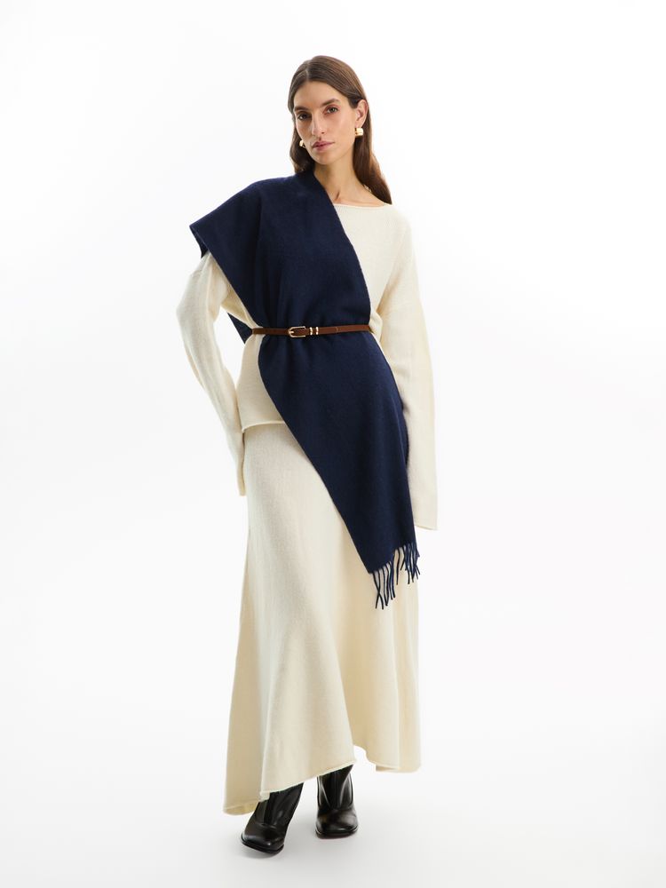 Шарф Graceful, синий / Миниатюра WWW (1000)