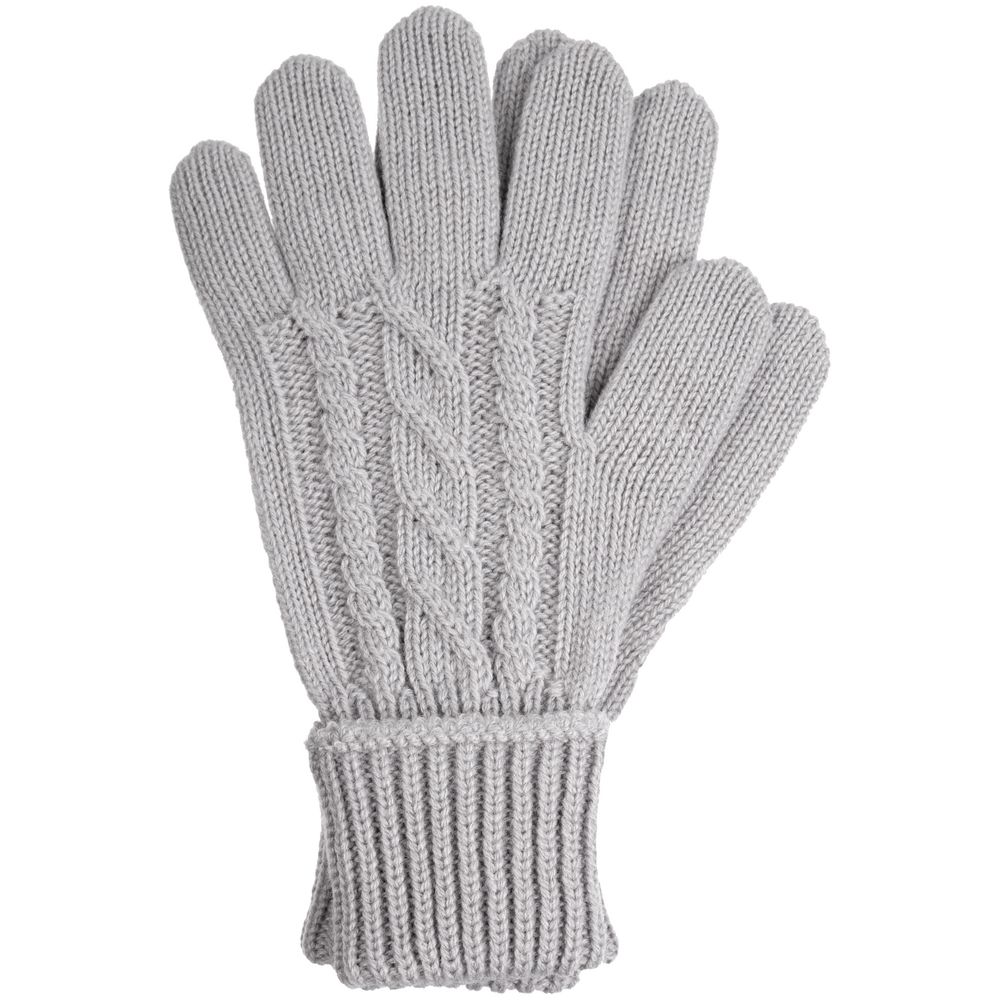 Перчатки Loren, дымчато-серые / Миниатюра WWW (1000)