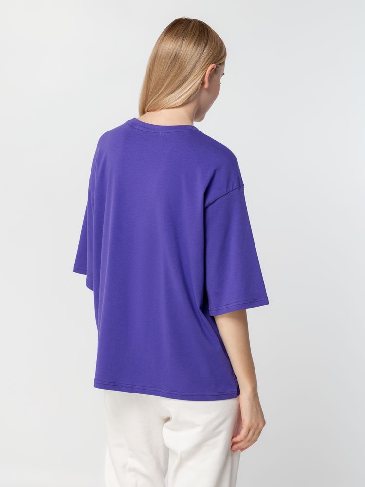 Футболка унисекс оверсайз Street Vibes, фиолетовая / Миниатюра WWW (1000)